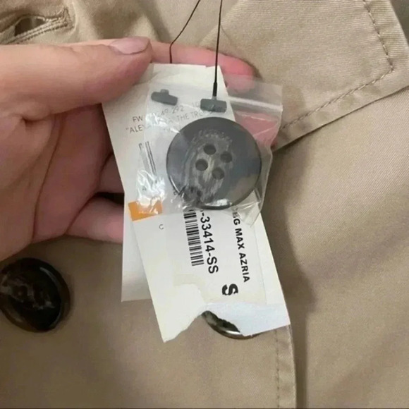 BCBG MAXAZRIA Alexandra trench coat Size small - Picture 9 of 9